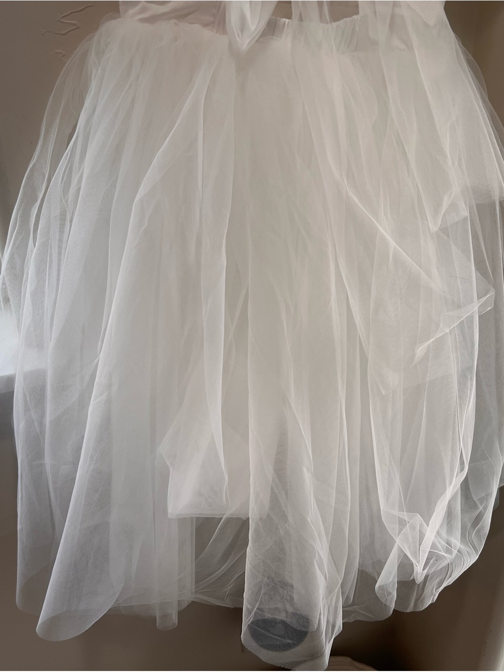 White Tulle Kids Princess Costume Dress - Picture 6 of 8